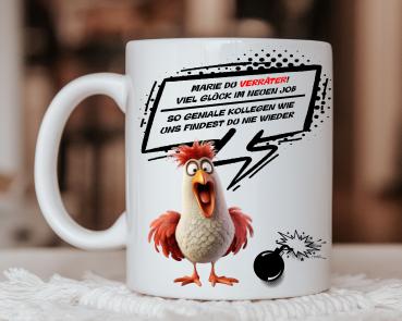 Coffee mug traitor Chicken